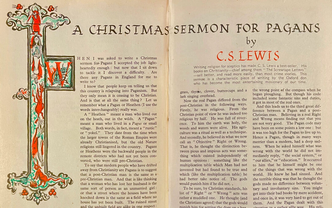 Vianočná kázeň pre pohanov od C. S. Lewisa
